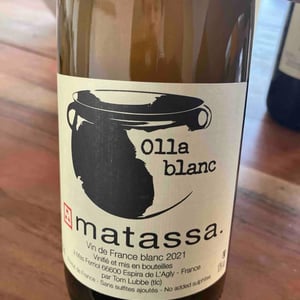 Olla Blanc - Domaine Matassa - Tom Lubbe 