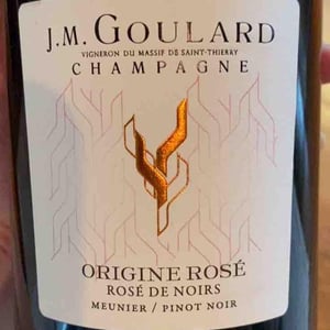 Origine Rosè - Champagne Goulard - jean-marie-goulard -2023