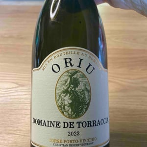 Oriu Blanc - Domaine de Torraccia - marc-imbert