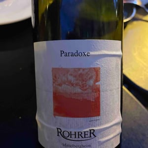 Paradoxe - Rohrer - André & Ludo Rohrer -2020