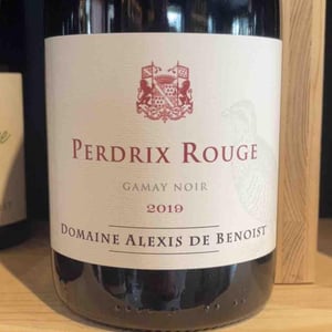 Perdrix Rouge - Domaine Alexis de Benoist - Alexis de Benoist -2020