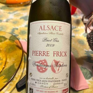 Pinot Gris Vendanges Tardives - Domaine Pierre Frick - jean-pierre-chantal-et-thomas-frick -2010