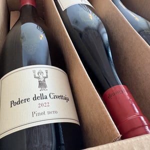Pinot Nero - Podere della Civettaja - Vincenzo Tommasi, Lucia Stefani & Alessio Puccini 