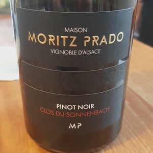 Pinot Noir – Clos du Sonnenbach - Maison Moritz Prado - ghislain-moritz-angela-prado