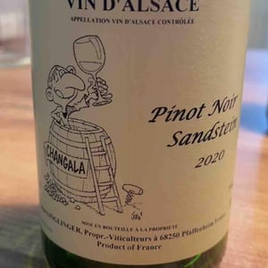 Pinot Noir Sandstein - Jean Ginglinger & Fils - Jean-Francois Ginglinger 