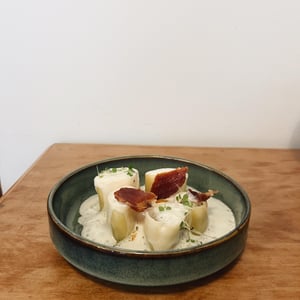 Porc, Parmesan, Jaune D'Œuf Confit - Convives - 1349148