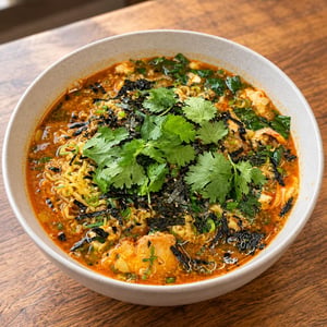 Ramen, Smoked Chicken, Spicy Broth - Grapes Wine Bar - 1399468