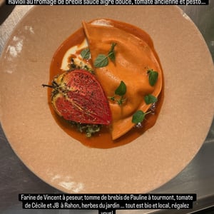 Ravioli À La Tome De Brebis Et Tomate Rotie - La Toupie - 1373394