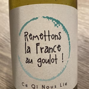 Remettons la France au goulot - De Vini - Vini Libre - Christophe Bosque 