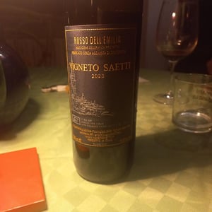 Rosso Dell' Emillia - Vigneto Saetti - luciano-sara-saetti -2023
