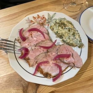 Rôti De Cochon Fermier, Sauce Tartare - Le Tourbillon de la Vigne - 885418