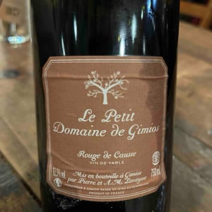 Rouge de Causse - Le Petit Domaine de Gimios - Anne-Marie Lavaysse