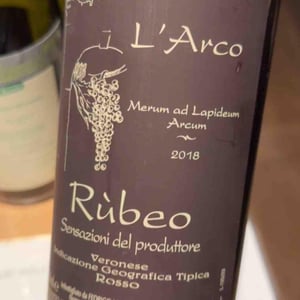 Rubeo - L'Arco Vini - Luca Fedrigo -2016