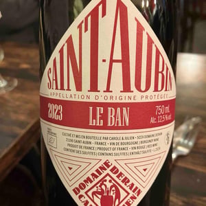Saint Aubin Le Ban - Domaine Derain - Julien Altaber & Carole Shwab, Domique Derain -2022