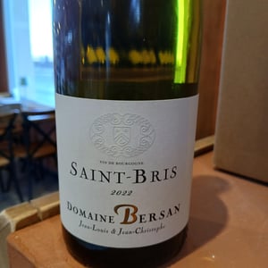 Saint Bris - Domaine Bersan - jean-louis-jean-christophe-bersan