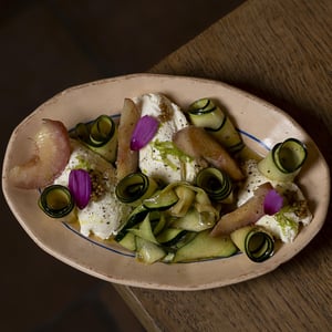 Salade Chèvre Courgettes - Le Chalet D’en Ô - 1388038