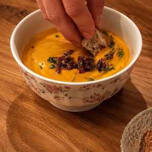 Salmorejo, Cured Beef (Zhaya), Grape - Grapes Wine Bar - 1375414