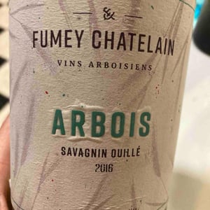 Savagnin Ouillé - Fumey Chatelain - raphael-fumey-adeline-chatelain