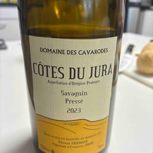 Savagnin Pressé - Domaine des Cavarodes - Etienne Thiebaud 