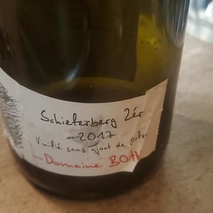 Schieferberg Zéro - Domaine Bohn - Bernard & Arthur Bohn 