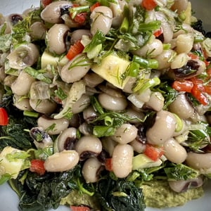 Black Eyed Beans Salad - Tanini Agapi Mou - 896858
