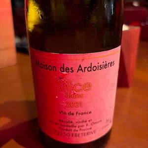 Silice Blanc "Maison des Ardoisières" - Domaine Des Ardoisières - Brice Omont 