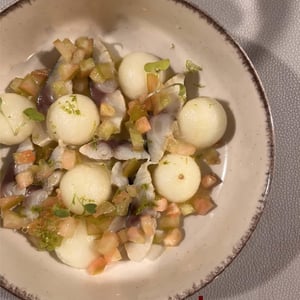 Smocked Mackerel With Melon & Green Tomato - And More - 1373151