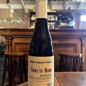 sous le mont hautes côtes de Beaune - Domaine Emmanuel Giboulot - Emmanuel Giboulot -2023