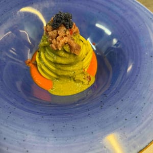 Spaghetto Salsa Al Basilico E Tartare Di Tonno - Il Gelso Nero - 1394540