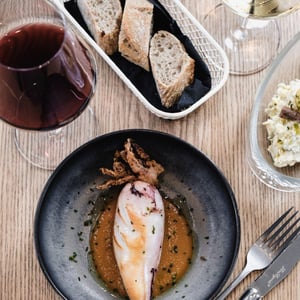 Squid Stuffed With Artisan Sausage - CALCÁREO - 1367338