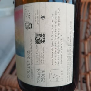 Syrault 2023 - Domaine Berry - Althoff & Le Quai à Raisins - imogen-berry-robin-althoff