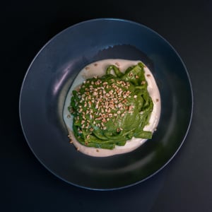 Tagliatelle Al Pesto Di Tarassaco - Il posto di Ste - 1340505