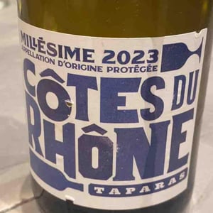Taparas Côtes Du Rhône - Les Vignerons d'Estézargues - Les Vignerons d'Estézargues -2023
