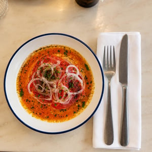 Tomato | Cream Cheese | Spring Onion - Lua Bistro - 1402118