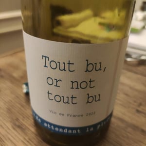 Tout Bu Or Not To Bu - Domaine du Possible - loic-roure