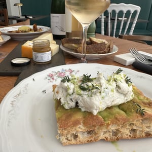 Trancio Di Padellino Con Baccalà Mantecato - Retro bottiglieria alimentare - 1367754