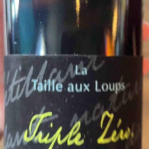 Triple Zéro - La Taille aux Loups - jacky-blot
