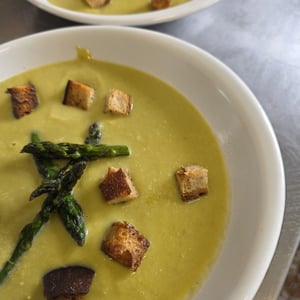 Veloute Asperges Et Asperges Roties - Que du Bonheur + Vagabon - 1373935
