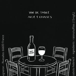 VIN DE TABLE AVEC 4 CHAISES - Les Sabots d'Hélène - Alban Michel -2025