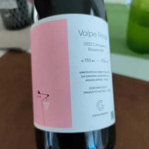 Volpe Rosa - Cantina Giardino - antonio-di-gruttola-daniela-de-gruttola