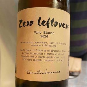 Zero Leftovers Bianco - Tenuta Saiano - famiglia-maggioli -2022