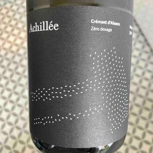 Domaine Achillée - Jean & Pierre Dietrich - Crémant d’Alsace Zéro Dosage