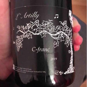 C-franc - Domaine de L’Artilly - Armand de Tilly -2019