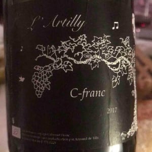 C-franc - Domaine de L’Artilly - Armand de Tilly -2019