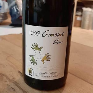 100% Groslot Blanc - Les Grandes Vignes - Laurence, Dominique & Jean-François Vaillant 