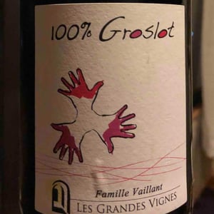 Les Grandes Vignes - Laurence, Dominique & Jean-François Vaillant - 100% Groslot