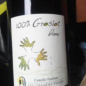 Les Grandes Vignes - Laurence, Dominique & Jean-François Vaillant - 100% Groslot