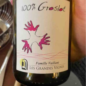 100% Groslot (Rosé) - Les Grandes Vignes - Laurence, Dominique & Jean-François Vaillant -2020