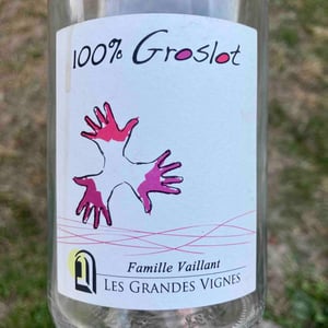 100% Groslot (Rosé) - Les Grandes Vignes - Laurence, Dominique & Jean-François Vaillant -2020