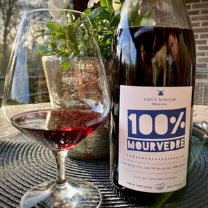 100% Mourvedre - Vieux Moulin - alexandre-laurence-they -2021